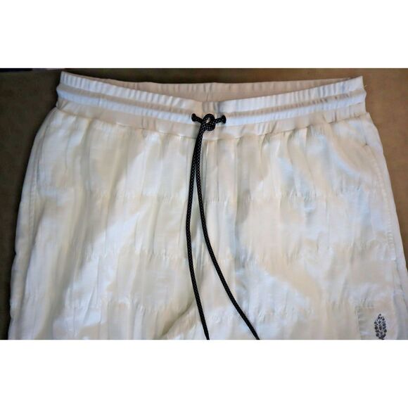 FP Movement x Free People OB2113483 Women Sz M White Lift Off Barrel Pants - Picture 8 of 13